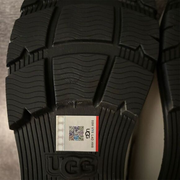 UGG Women's Droplet Rain Boots Size 11 White Waterproof Slip-On Casual - Picture 14 of 14